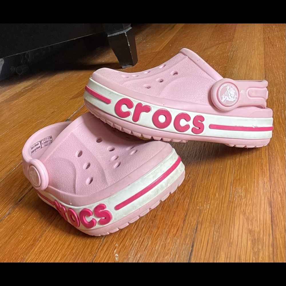 Crocs Bayaband Waterproof Clogs, pink